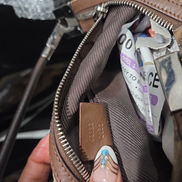 Gucci Brown Monogram Women's Bag - Picture 6 of 12